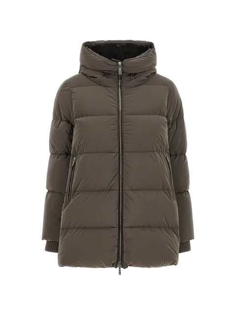Carinzia quilted single-breasted coat