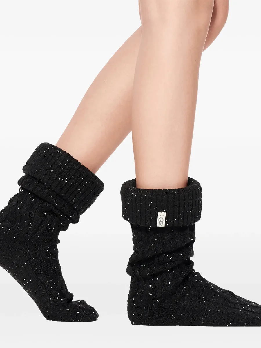 Shaye cable-knit socks 2