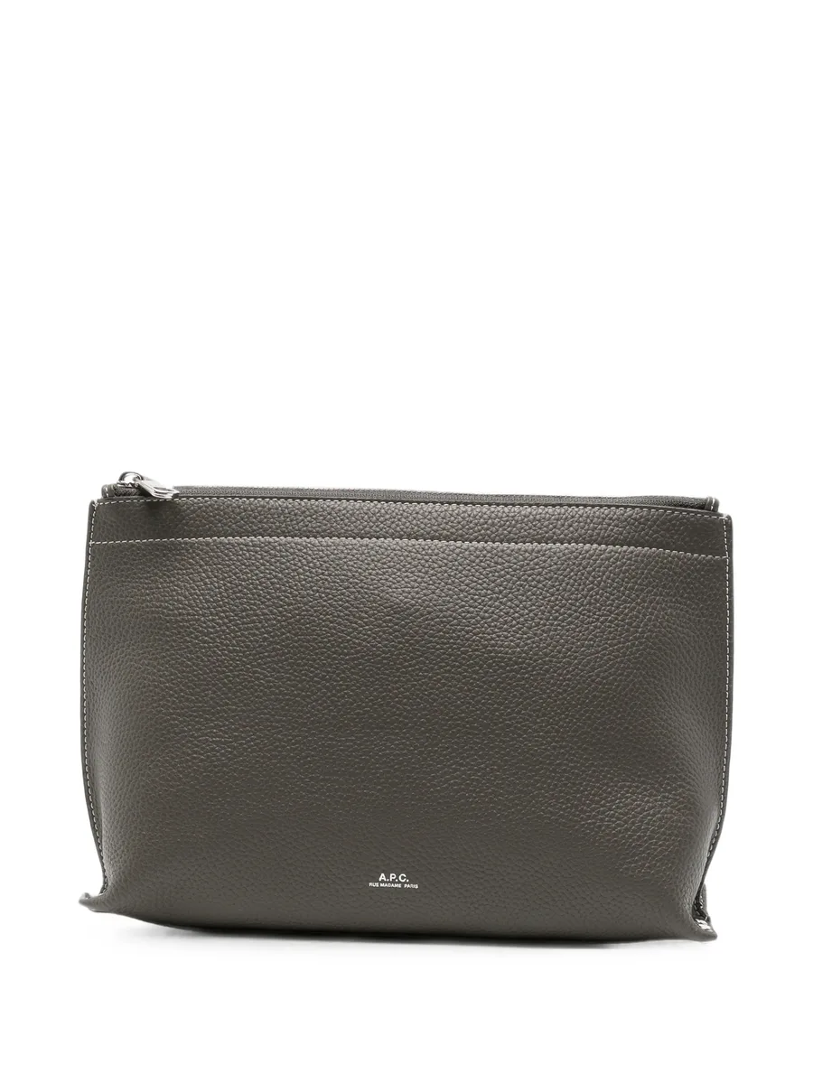 Neige Clou leather clutch bag 1