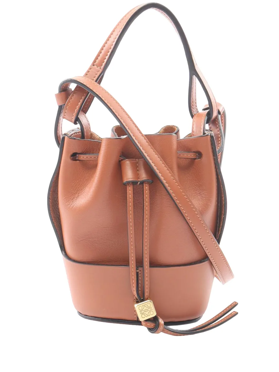 2010-2026 Nano Leather Balloon bucket bag 1