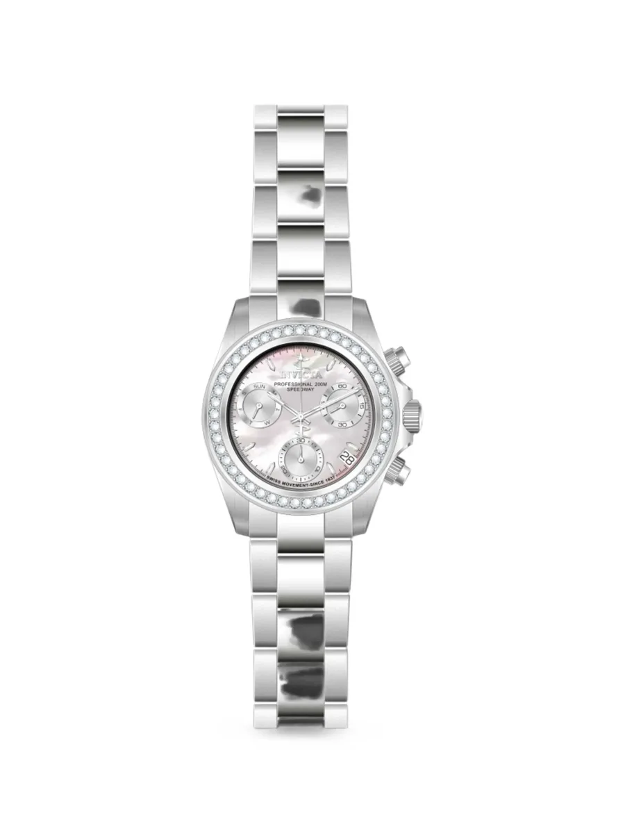 Elite diamond 38mm watch 2