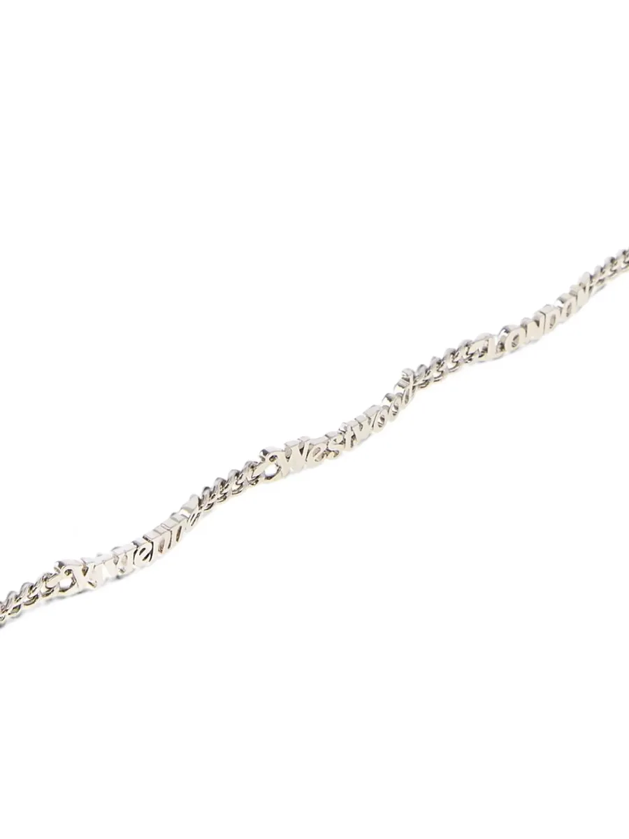 Millicent logo-lettering bracelet 2