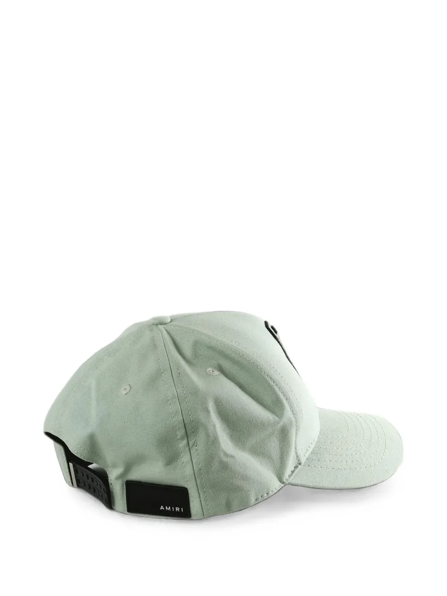 MA bouclé-patch baseball cap 3