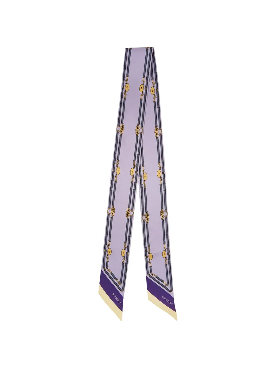 chain-print scarf 1