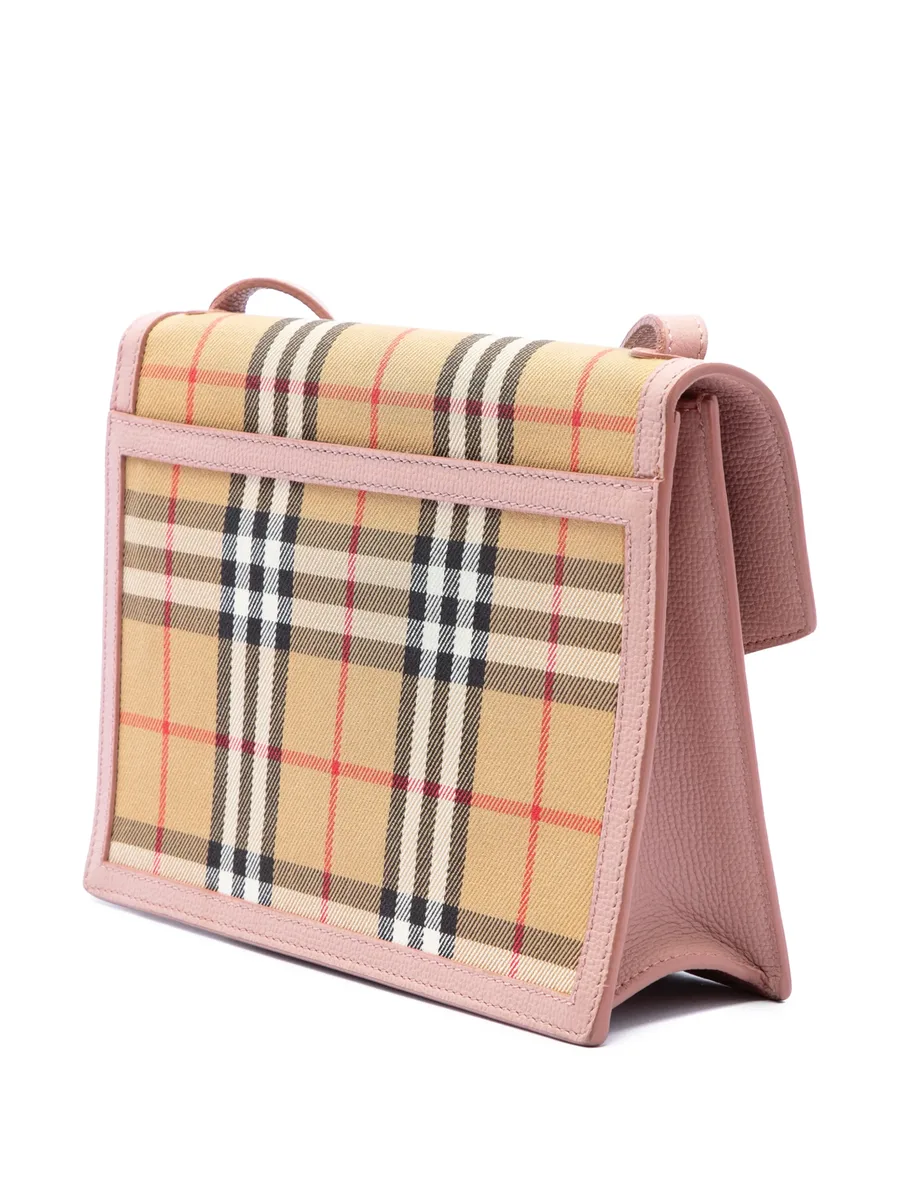 2000-2017 Small House Check Canvas Macken crossbody bag 3
