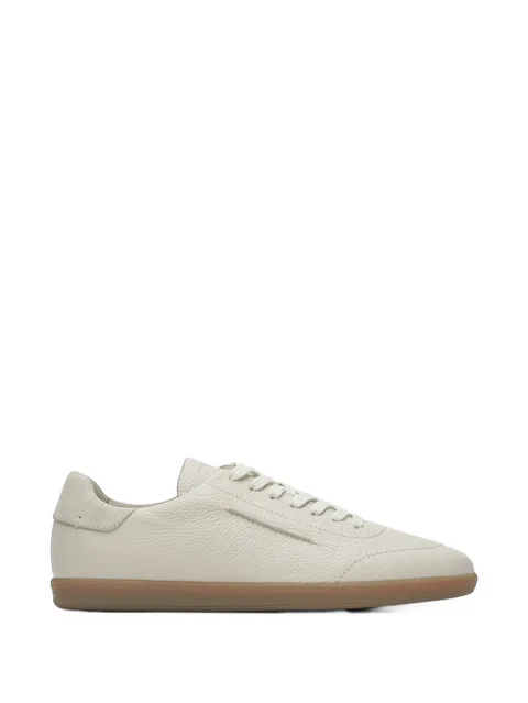 white leather 232 sneakers