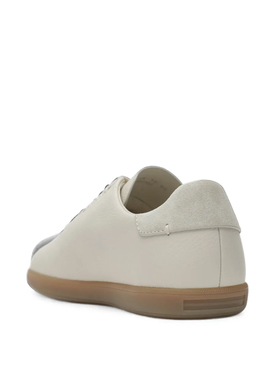 white leather 232 sneakers 4