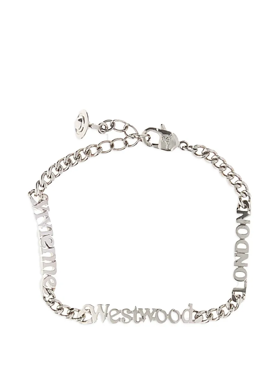 Millicent logo-lettering bracelet 1