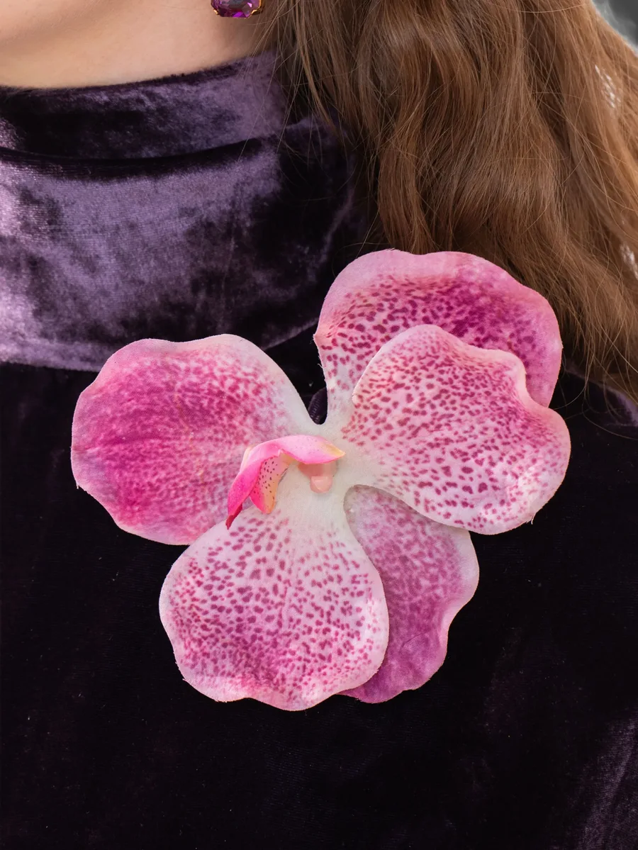 брошь Orchidia 2