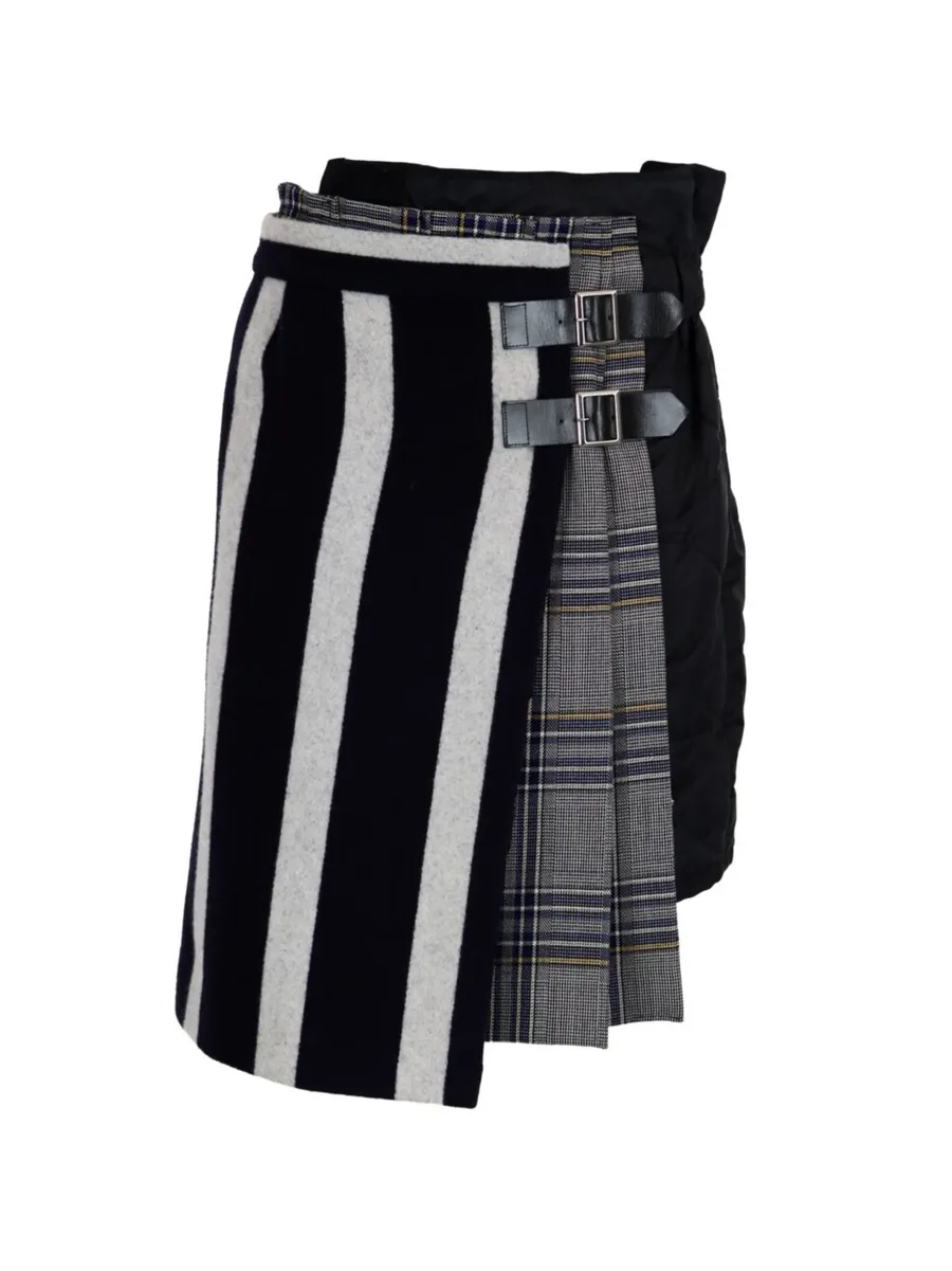 buckled midi skirt 1