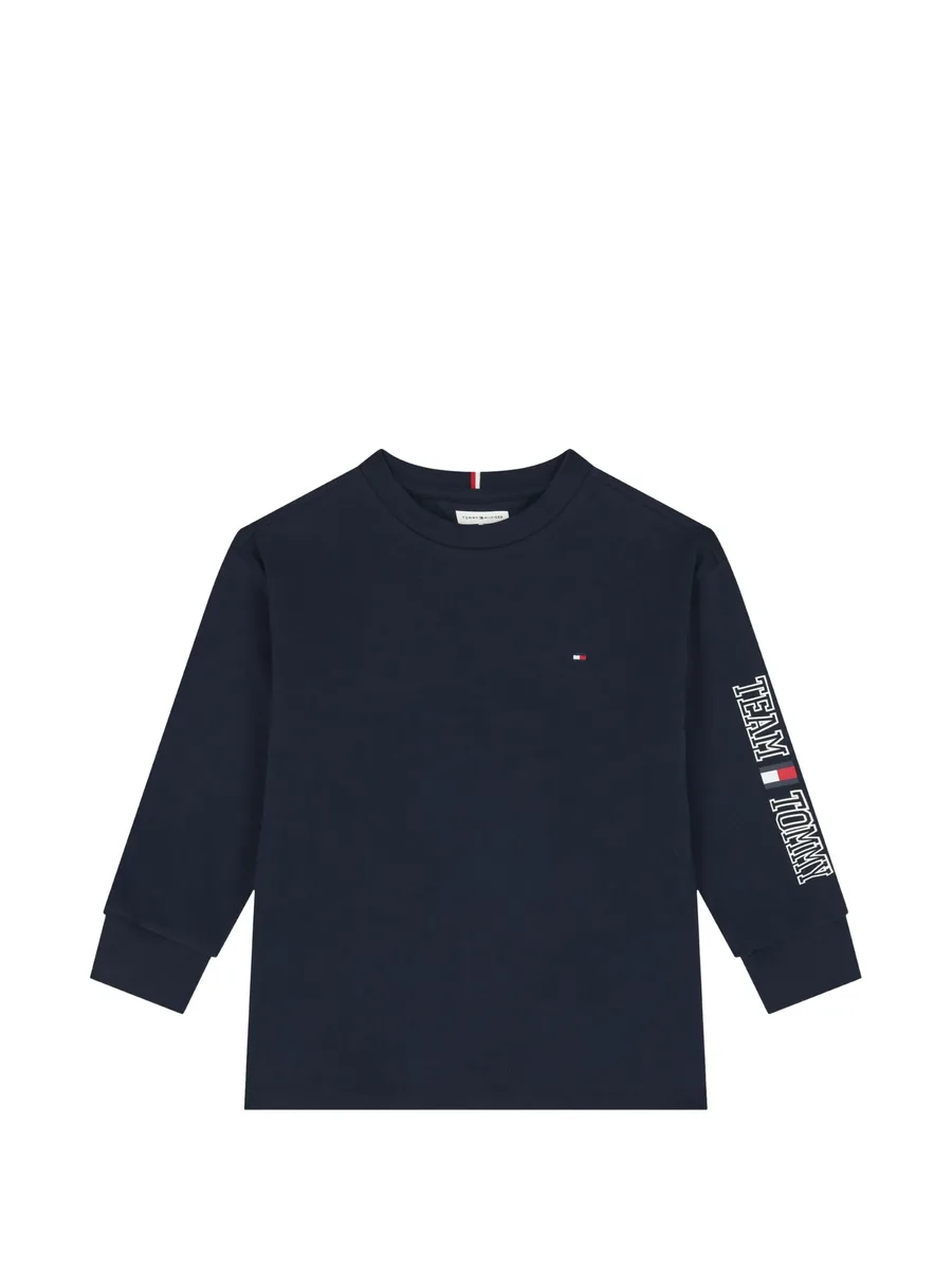logo-embroidered T-shirt 1