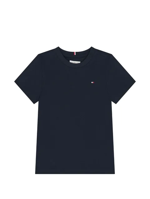 logo-embroidered T-shirt