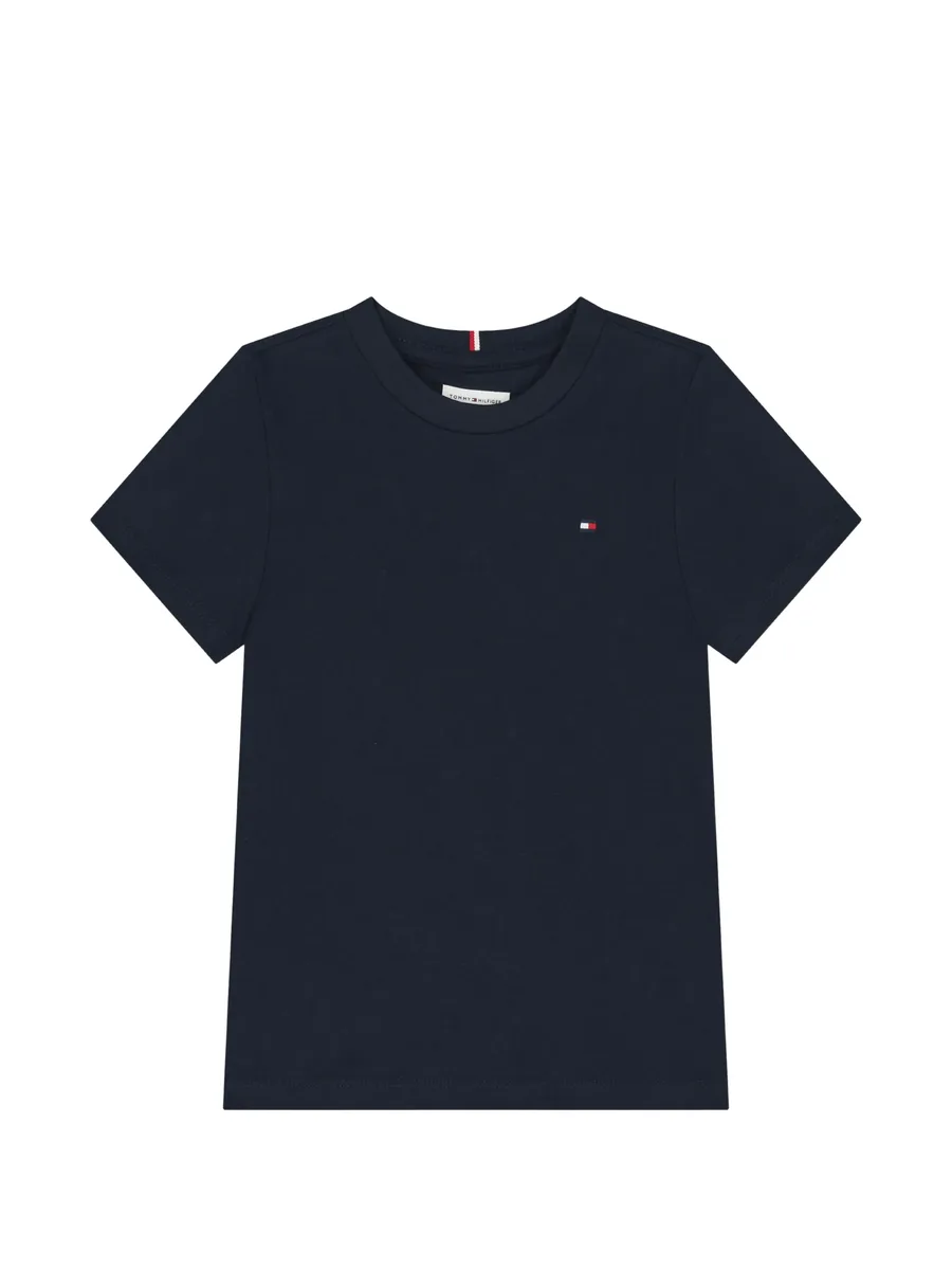 logo-embroidered T-shirt 1