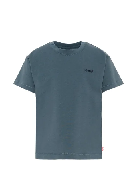 logo-embroidered T-shirt