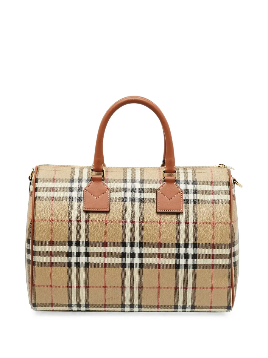 Vintage Check bowling bag 2