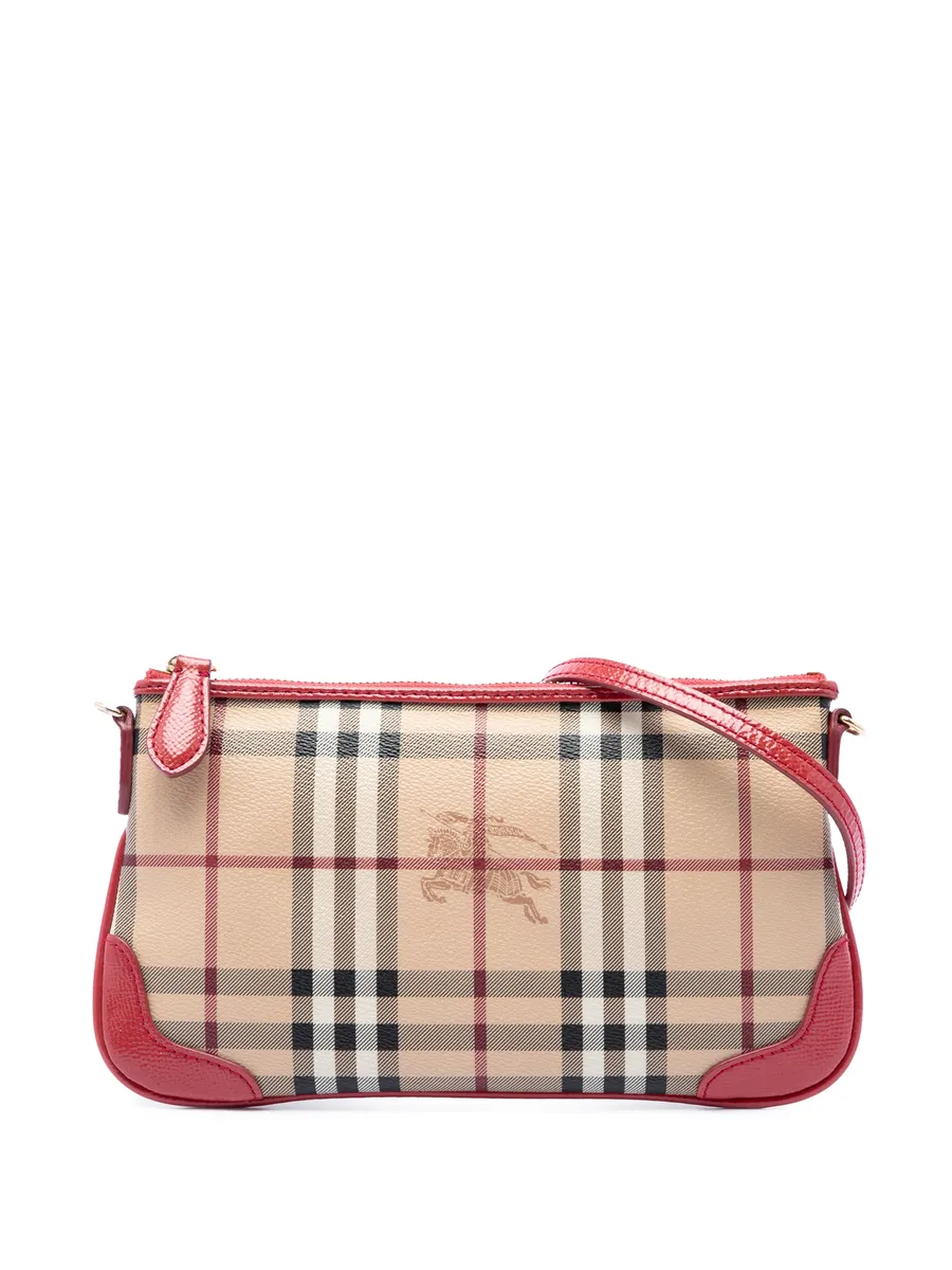 2000-2017 Haymarket Check Coated Canvas Peyton crossbody bag 1