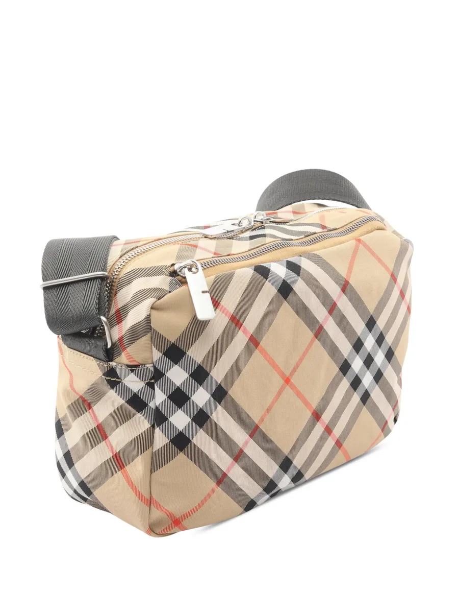 2015-2026 Supernova Check Canvas crossbody bag 3