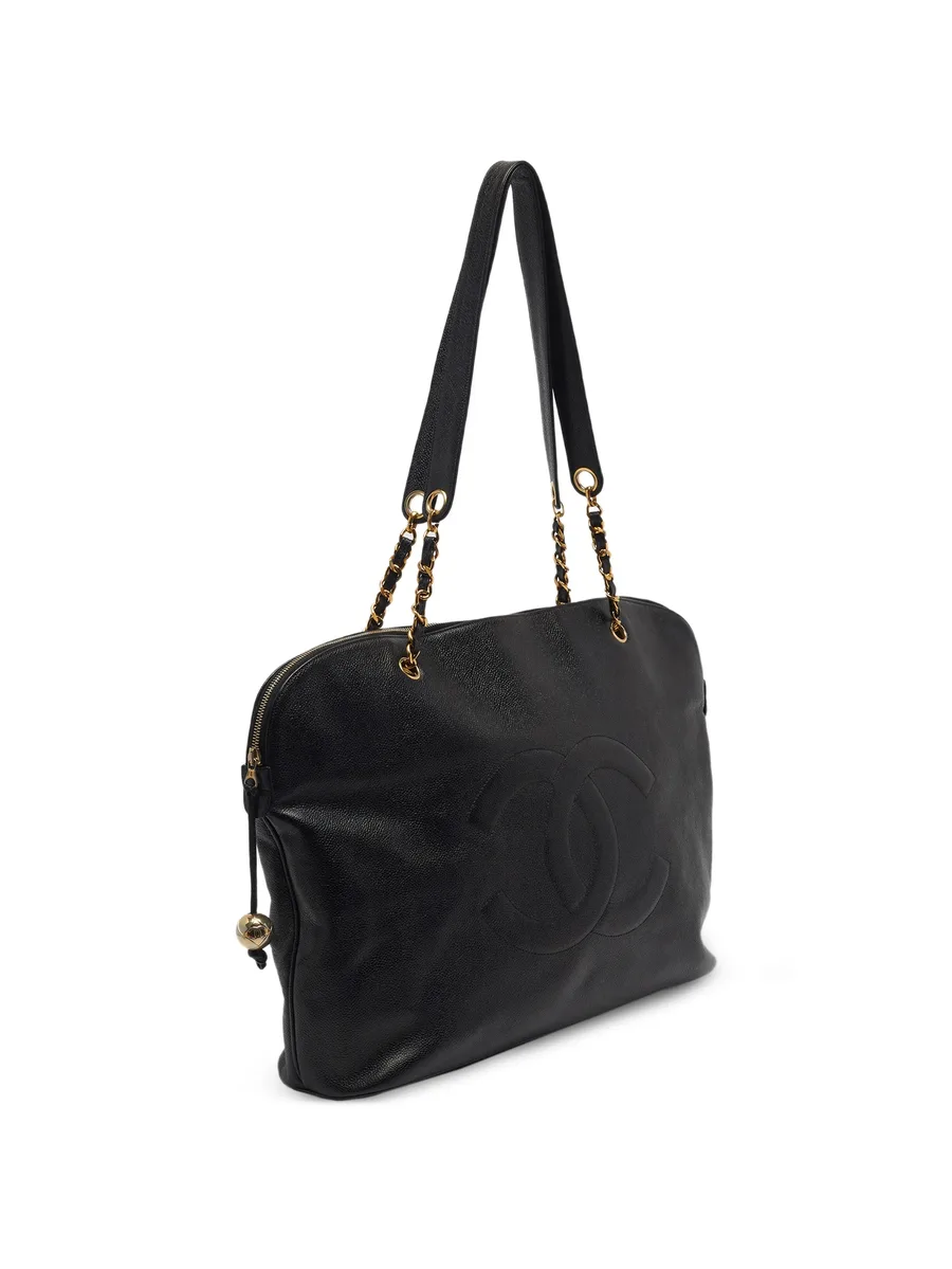 Medusa embossed-logo shoulder bag 4