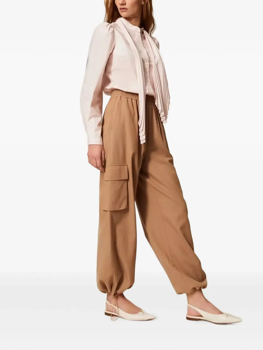 lyocell and cotton joggers 2