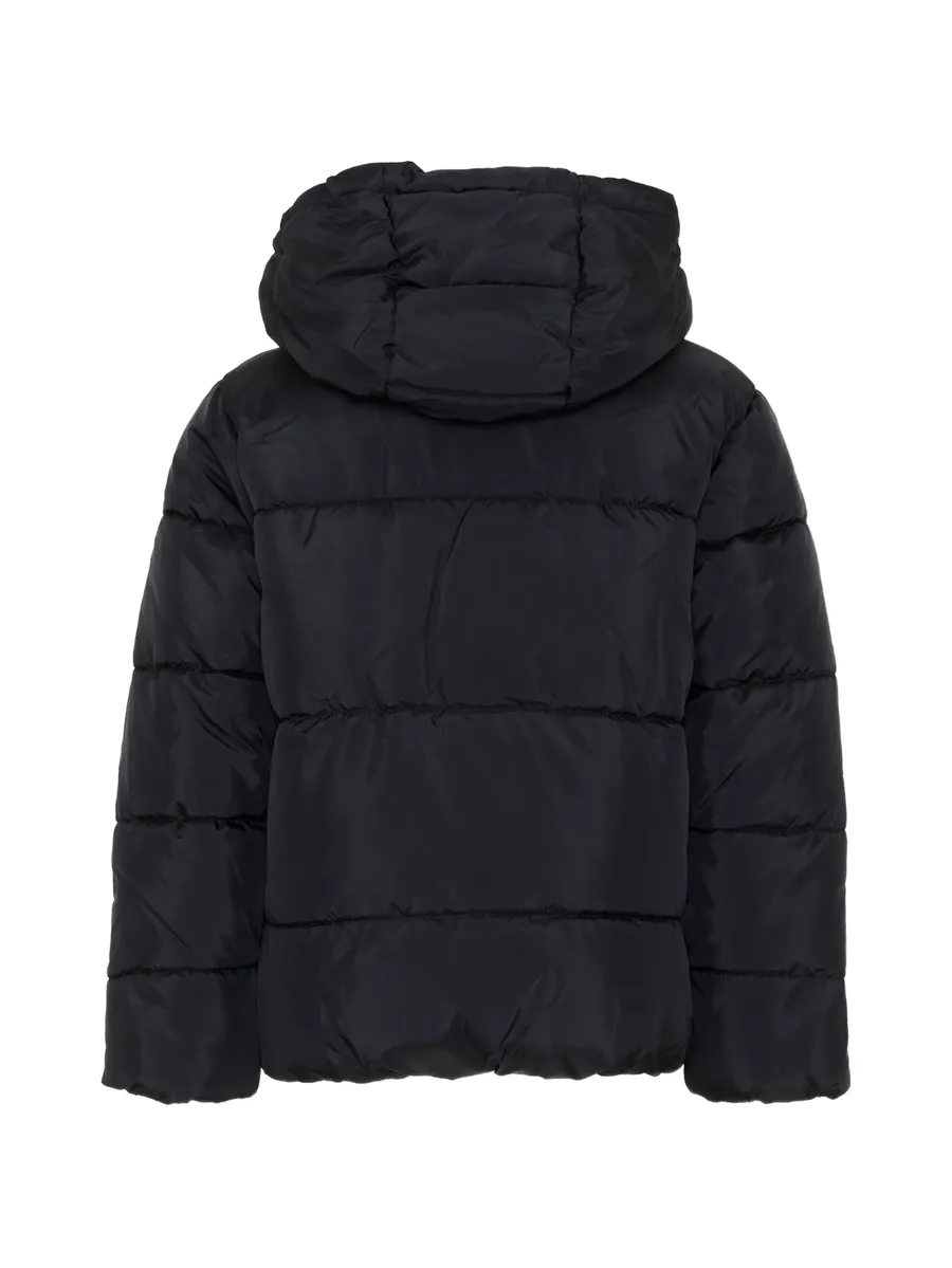 logo-patch puffer jacket 2