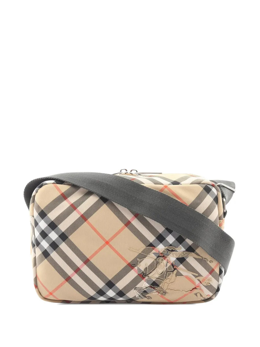 2015-2026 Supernova Check Canvas crossbody bag 1