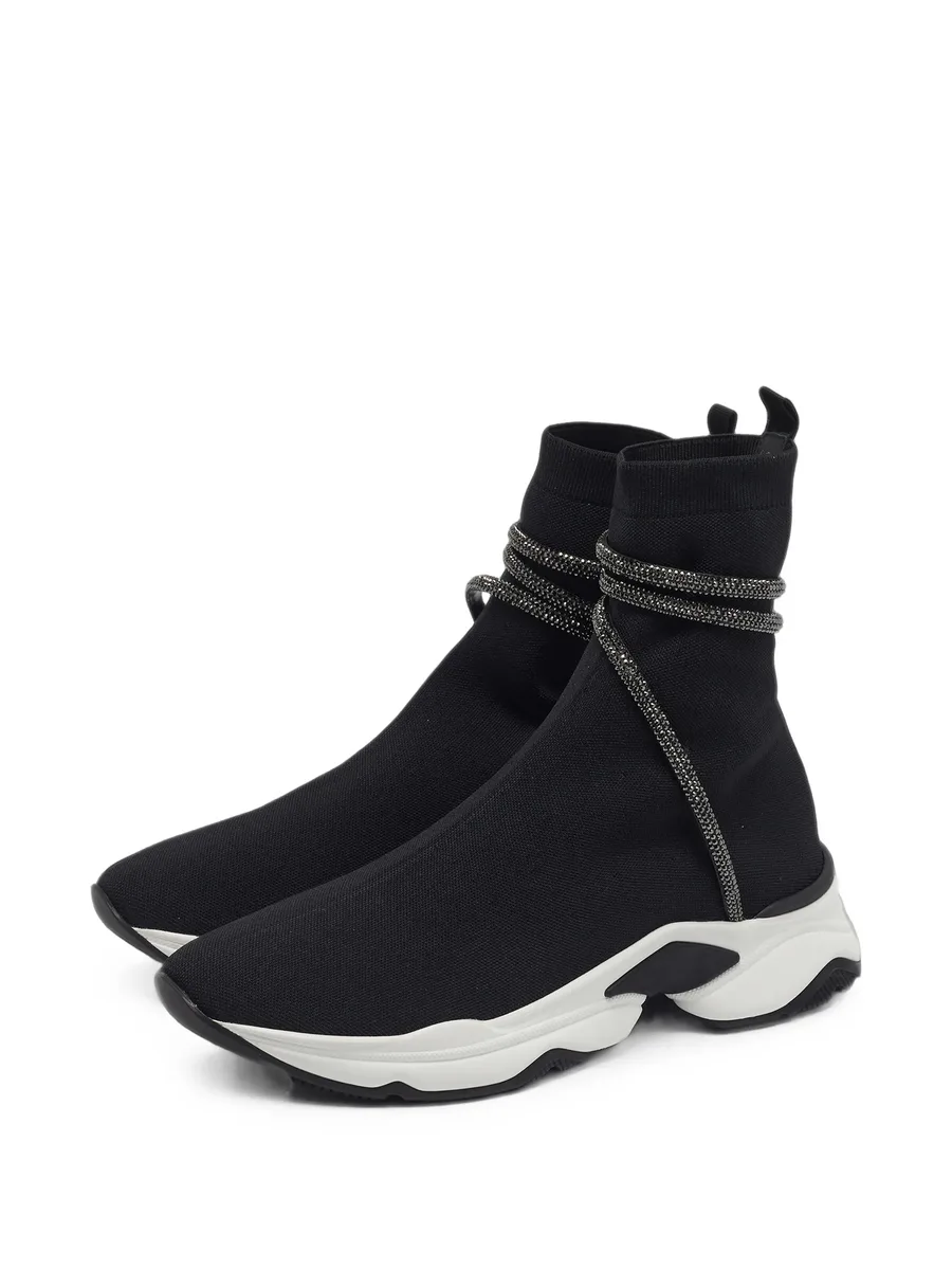 Cleo crystal-embellished sneakers 2