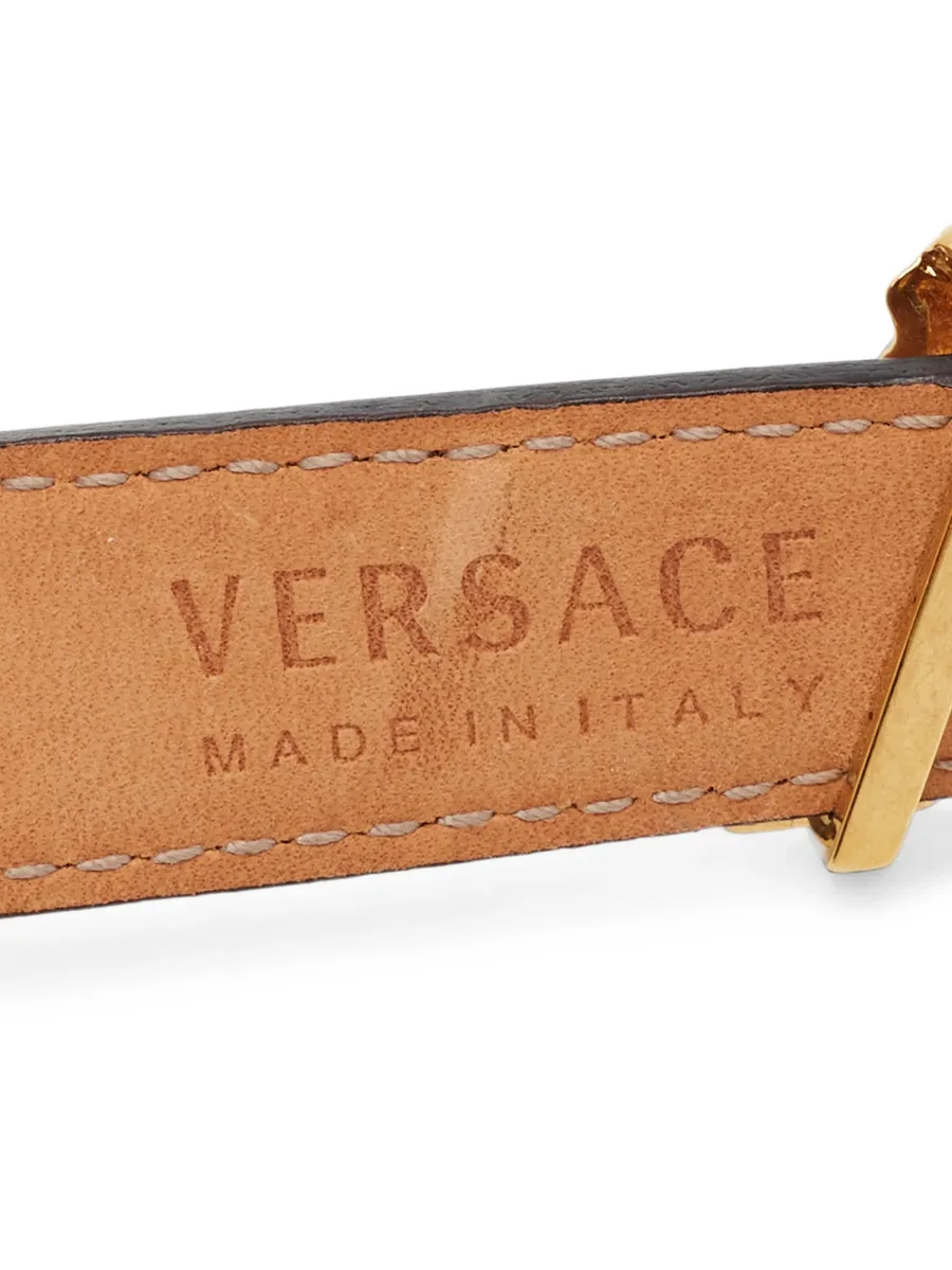 Baroque Logo buckle belt 5