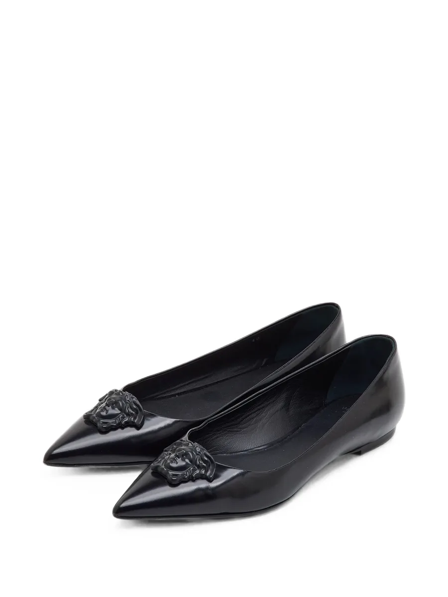 Medusa pointed-toe ballet flats 2