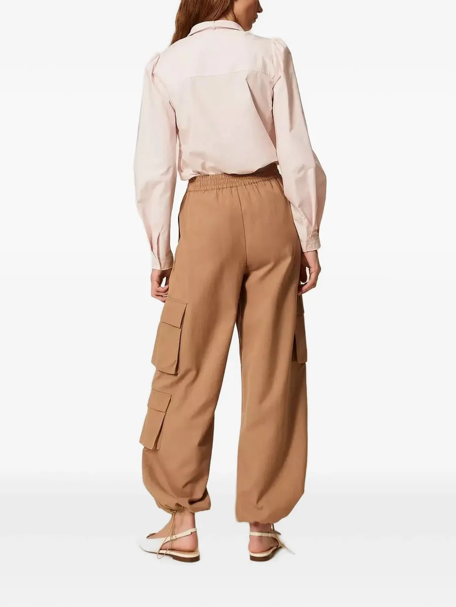 lyocell and cotton joggers 3