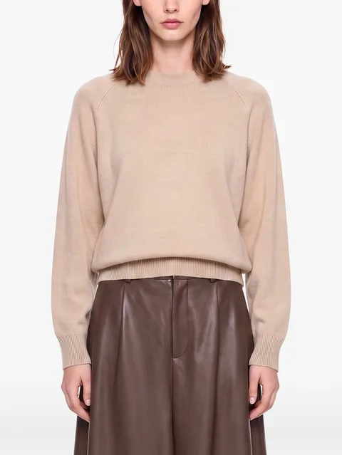 raglan-sleeve sweater