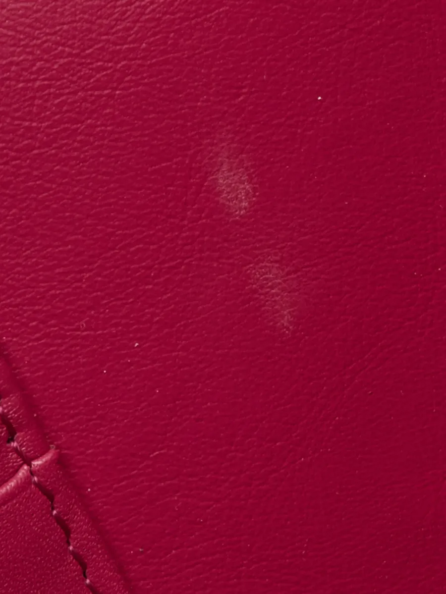 Reese grained leather clutch bag 3