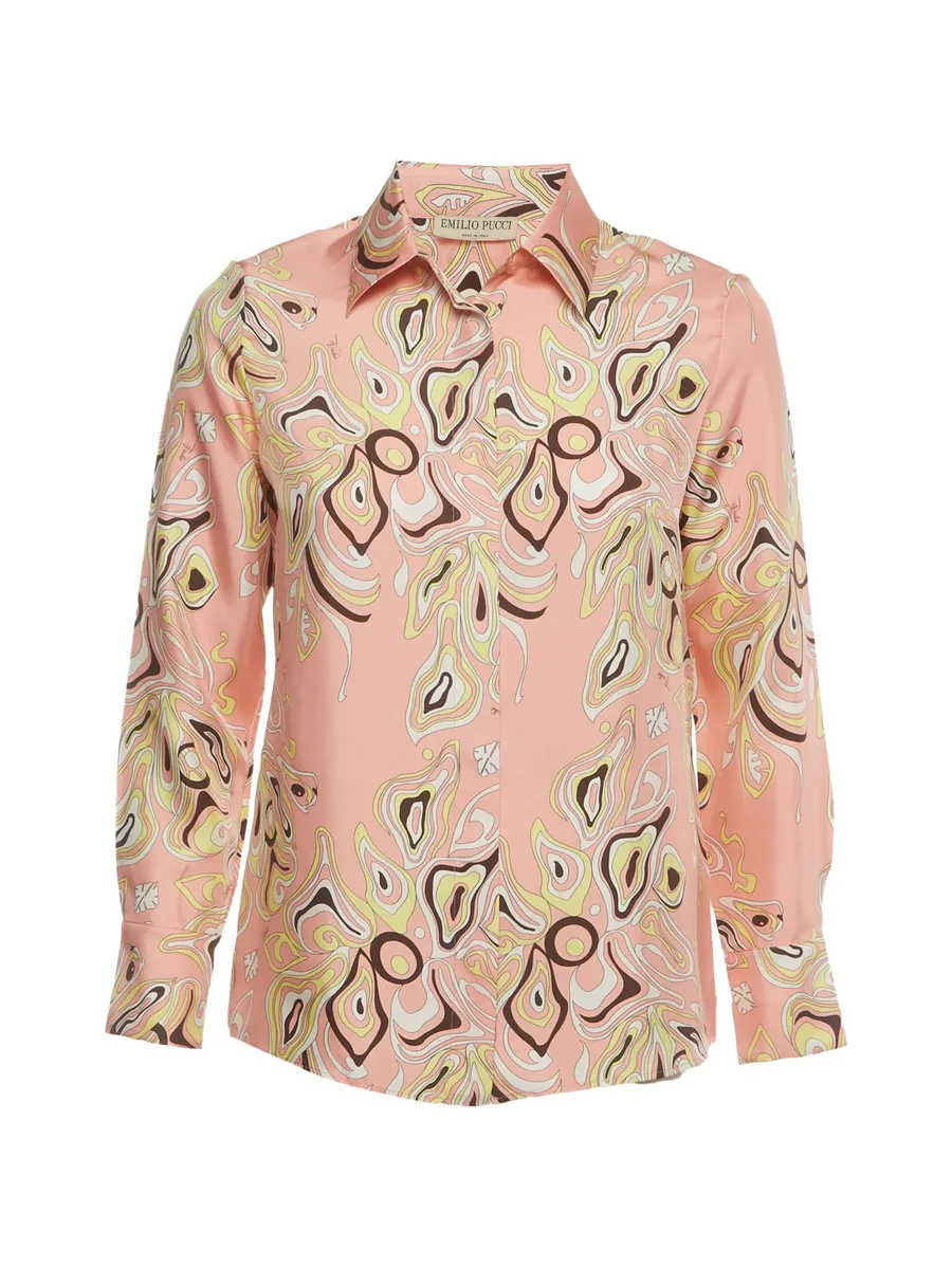 Marmo print shirt 1