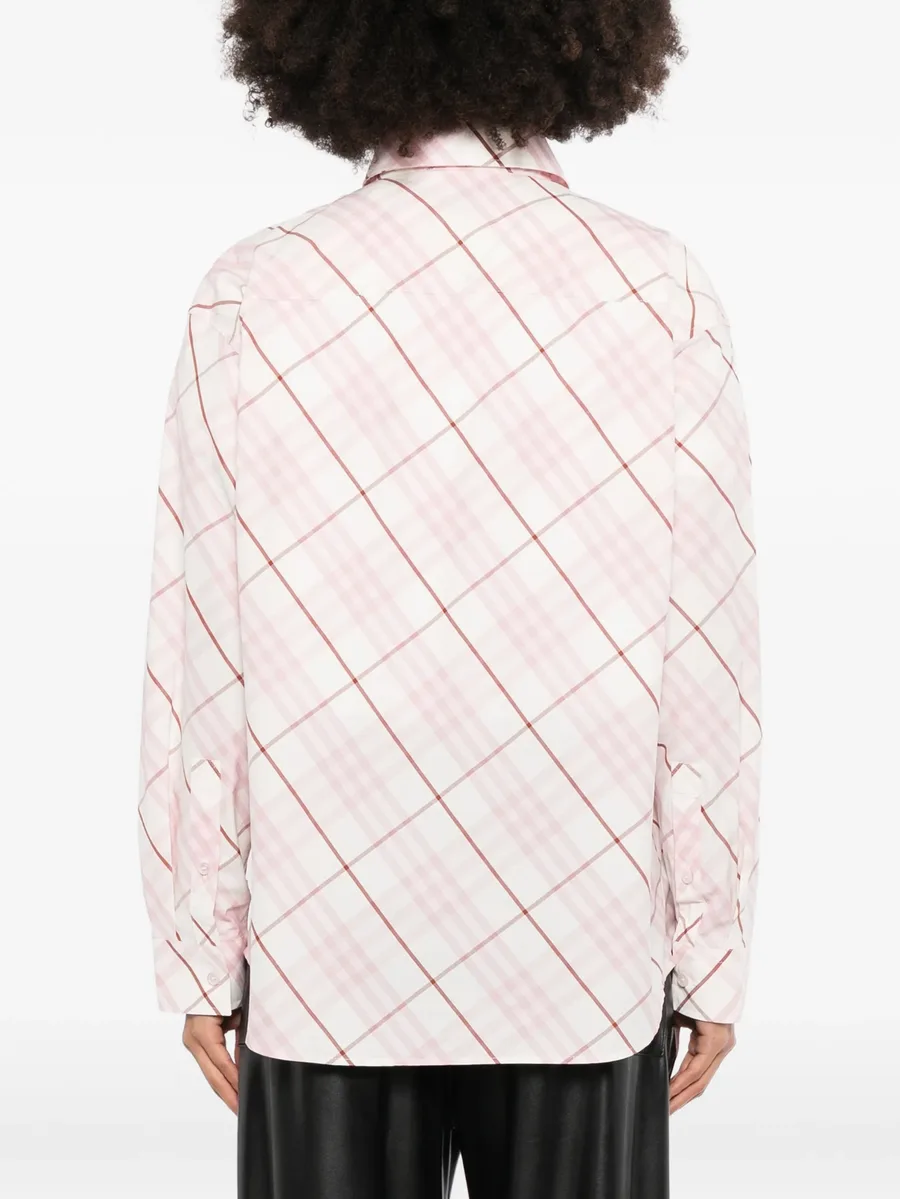 check-pattern shirt 2
