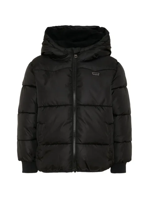 hooded padded jacket