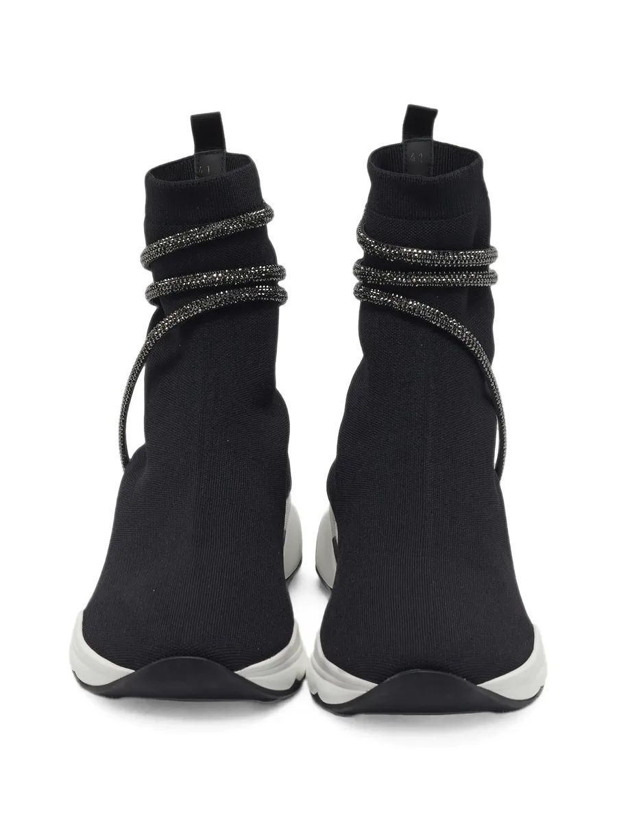 Cleo crystal-embellished sneakers 4
