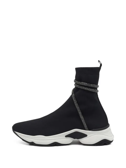 Cleo crystal-embellished sneakers