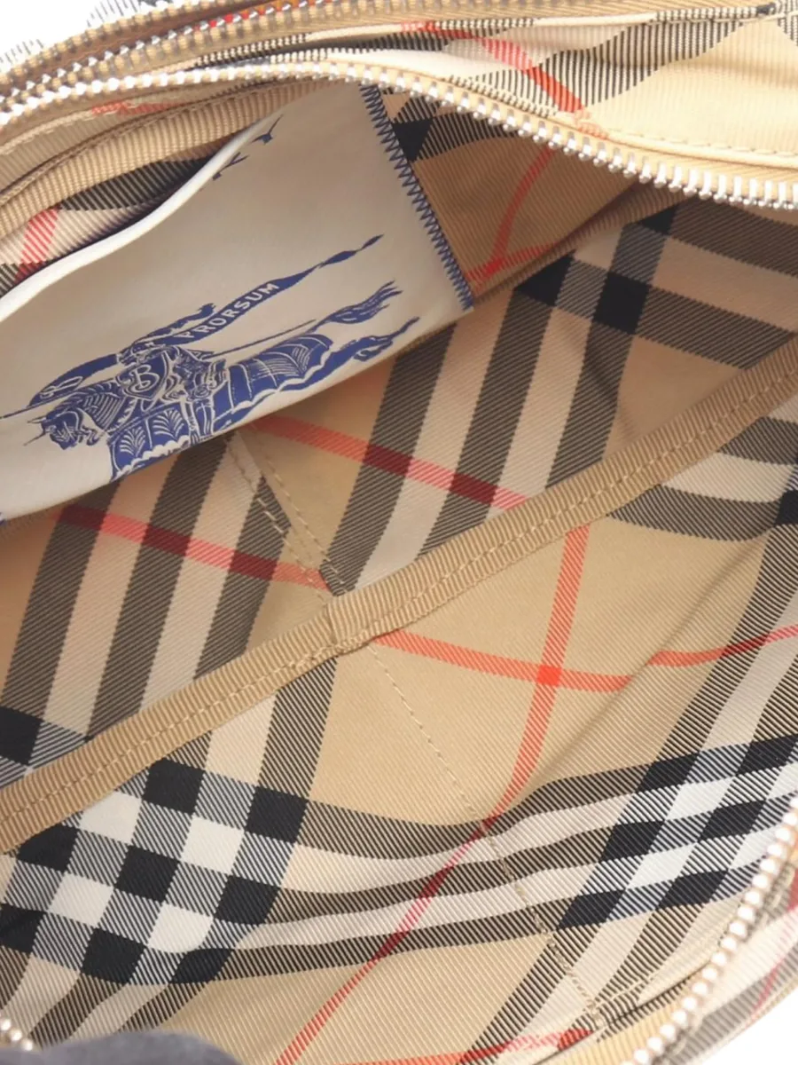 2015-2026 Supernova Check Canvas crossbody bag 4