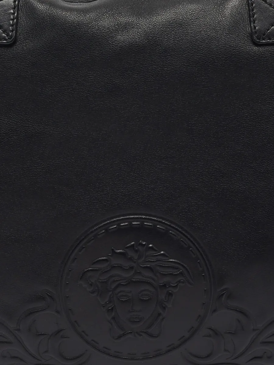 Medusa embossed-logo shoulder bag 5