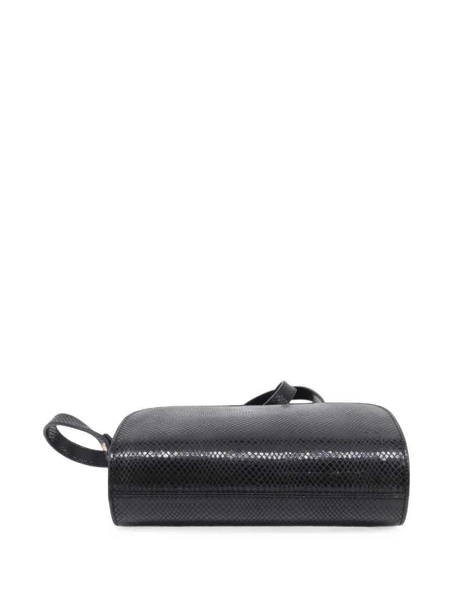 Demi-Lune snake-embossed crossbody bag 3