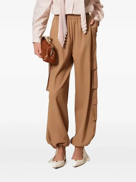 lyocell and cotton joggers
