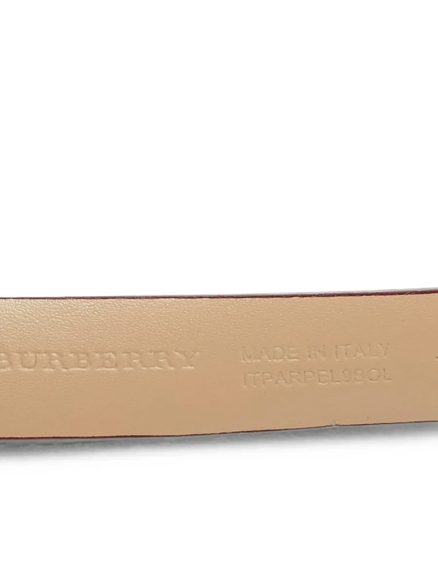 Nova Check buckle belt 5