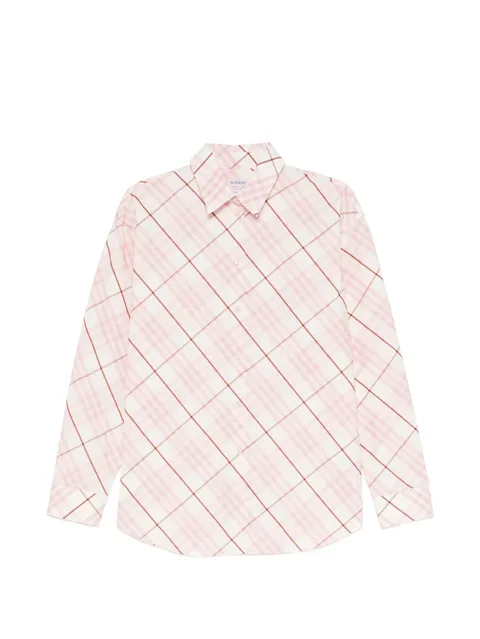 check-pattern shirt