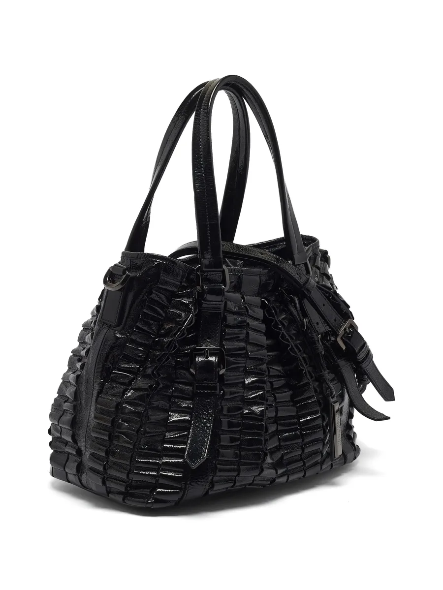 large Lowry patent leather tote bag 3