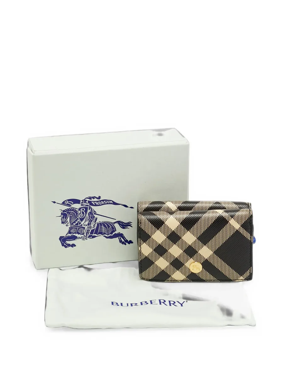 Vintage Check wallet 5