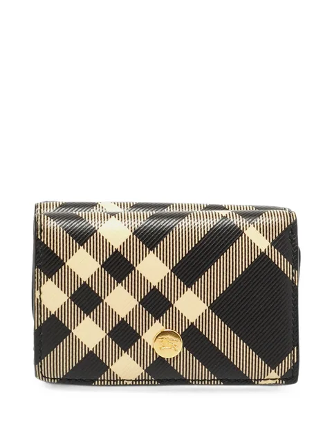 Vintage Check wallet