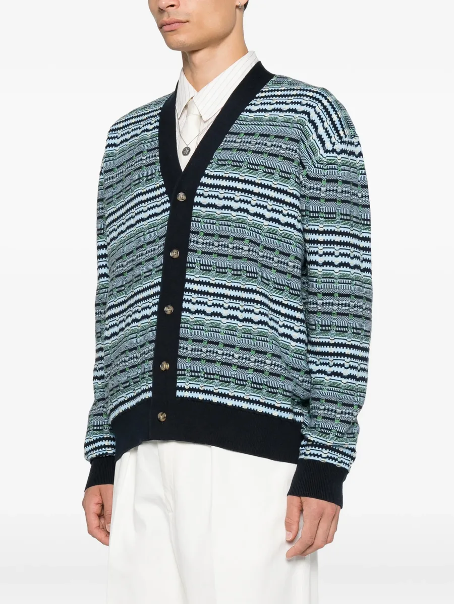 Coogi-knit cardigan 3