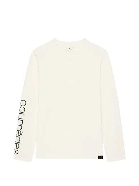 logo-print long-sleeve T-shirt