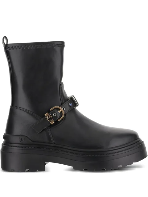 leather ankle boots