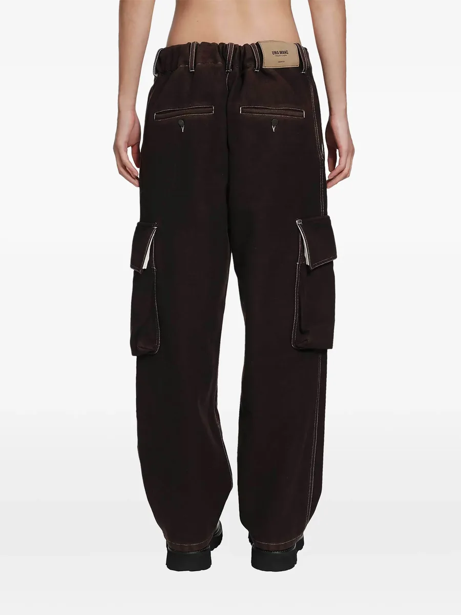 Paxton contrast-stitch cargo pants 2