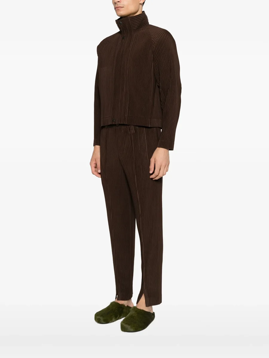 plissé raglan-sleeve sweater 3